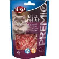 Trixie PREMIO Fish Duck Appetizer Утка с Рыбой лакомство для кошек 50 г (42747)